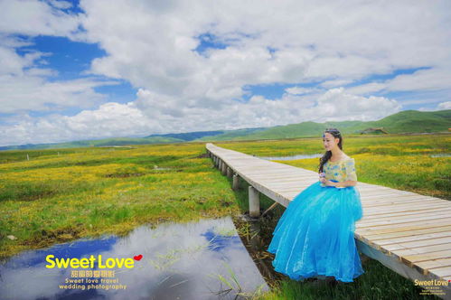 旅行婚紗攝影甜蜜的草原婚紗照怎么拍
